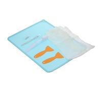 VILLFUL Kit Accessoires Imprimante Résine Entonnoir Filtre Inox Gants Silicone Brosse et Grattoir pour DIY et Nettoyage Facile