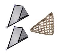 VILLFUL Kit Complet De Hamac pour Reptiles Ensemble De 3 Pièces Tapis De Couchage pour Geckos Lézards Dragons Barbus