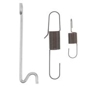 VILLFUL Kit de Ressort D'accélérateur en Fer Argenté pour Générateur à Essence, Performance Stable et Haute Efficacité, pour Chantiers et Opérations Extérieures