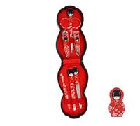 VILLFUL Kit Manucure Voyage Japonais Acier Inoxydable Coupe-ongles Cartoon pour Hommes et Femmes Outils Pratiques pour Soin des Ongles et Pédicure