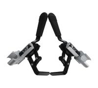 VILLFUL Leviers de Frein en Alliage d'Aluminium 22 MM pour Fauteuil Roulant Électrique 2 Pièces Pièces de Freinage Robustes Contrôle Précis et Sécurité pour Mobilité Assistée