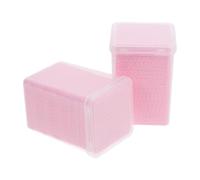 VILLFUL Lingettes Dissolvantes Vernis à Ongles 400 Pièces 2 Boîtes Coton Doux Format Voyage Enlever Vernis Semi-Permanent Gel