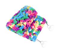 VILLFUL Lizard Hammock avec Ventouses Hamac Suspendu Multifonction pour Reptiles et Petits Animaux Lit pour Dragons Barbus Caméléons Hamsters et Chinchillas Facile à Installer et Nettoyer