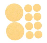 VILLFUL Lot de 10 Éponges De Mer Naturelles pour Nettoyage De Bernard-lermite pour Animaux Aquatiques Évier Réservoir Plat Deau Non Blanchi pour Lentretien De Lhumidité