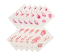 VILLFUL Lot De 10 Feuilles D'Autocollants Pour Enfants Farces Maquillage Points Décoration D'Halloween Pour Adultes Simulation De Blessures Zombies Cicatrices