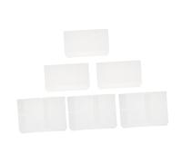 VILLFUL Lot de 10 Pochettes De Rangement pour Cartes De Visite en Eva pour Carnets Factures