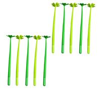 VILLFUL Lot De 10 Stylos À Encre Gel 0,5 Mm Papeterie À Quatre Feuilles Pour Écriture Quotidienne École Et Bureau