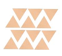 VILLFUL Lot De 15 Triangles En Bois Bruts À Suspendre Mur Pour Décoration De Chambre