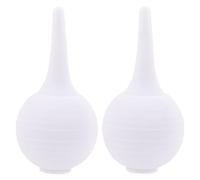 VILLFUL Lot de 2 Ampoules Auriculaires en Plastique Souple 30 Ml Boules de Nettoyage Anti-Poussière pour Adultes Outil de Nettoyage des Oreilles par Pression Élimination Douce des