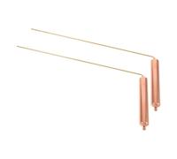 VILLFUL Lot de 2 Baguettes de Radiesthésie aux Fantômes Localisation de l'or Outil de Divination Multifonction Solide et Pratique