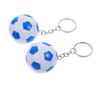VILLFUL Lot De 2 Porte-Clés Ballon De Football Porte-Clés D'Anniversaire Porte-Clés Pour Enfants Porte-Clés D'Équipe Porte-Clés De Sport De Fête De Football