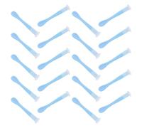 VILLFUL Lot de 20 Applicateurs de Lentilles de Contact à Ventouse Bleu Ciel, Outil D'insertion et Extracteur Portable, Bâtonnets Remplaçables pour Retrait Hygiénique en Voyage