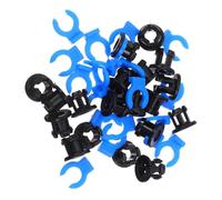VILLFUL Lot De 20 Clips De Tube Pour Imprimante 3D Connecteur Rapide Kit De Remplacement De Pinces De Tube Raccords En Plastique Connecteur Hotend Clip Hotend