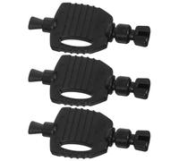VILLFUL Lot de 3 clés de Rechange pour piège à rongeurs - Accessoire en Plastique Noir pour boîte à appâts pour Souris et Rat - en extérieur Commercial