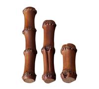 VILLFUL Lot de 3 Porte-Pinceaux en Racine de Bambou Support Pratique pour Stylos Calligraphie Oreiller à Stylo Vintage Accessoires de Rangement pour Pinceaux de Peinture pour Atelier