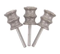 VILLFUL Lot De 3 Têtes De Polissage pour Griffes d'animaux Têtes De Rechange pour Broyeur De Chiens De Rechange Meuleuse De Toilettage Électrique Accessoires pour
