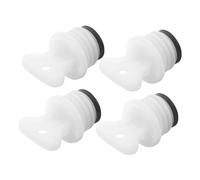 VILLFUL Lot de 4 Bouchons Étanches en Caoutchouc pour Bouillotte Taille Moyenne 21 MM Petits Bouchons d'Eau Chaude Réutilisables pour Paquet Isothermes Accessoires Santé Pratiques et