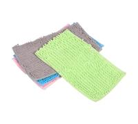 VILLFUL Lot De 4 Couvertures pour Cage De Petits Animaux Gerbilles Cochons d'Inde Etc en Chenille Peluche