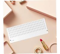 VILLFUL Lot De 4 Feuilles D'Étiquettes Autocollantes Numérotées Pour Vernis À Ongles En Pvc À Décoller Et À Coller