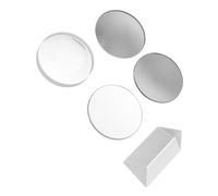 VILLFUL Lot De 5 Lentilles Concaves Équipement Optique Lentilles À Condensateur Kit De Physique Optique