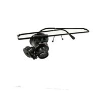 VILLFUL Loupe Grossissante 20X Support Tête Réglable Lentille Solide Noire Outil de Réparation de Montres et Bijouterie pour Expertise Gravure et Usinage Mécanique