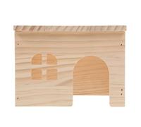 VILLFUL Maison de Jeu pour Hamsters et Petits Animaux Plateforme Multifonctionnelle pour Nourriture et Eau avec Escaliers et Design Adorable pour Aménager de Votre Animal