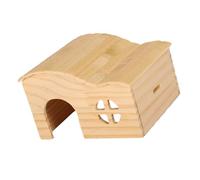 VILLFUL Maison pour Hamster Durable et Sûre Cabane Spacieuse pour Petits Rongeurs Refuge pour Activité et des Hamsters Naturel pour Cage de Petits Animaux