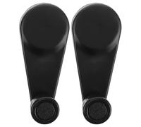 VILLFUL Manivelle de lève-vitre de voiture métal 2pcs universelle pour levage manuel adaptée à porte automobile