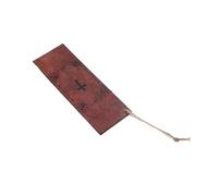 VILLFUL Marque-page Biblique en Cuir Pu Vintage Croix Rétro, Marque-pages Religieux Chrétiens pour Lecture Bible, Accessoire Léger et Solide pour Étude Biblique et Communion