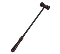 VILLFUL Marteau de Juge Bois Pratique pour Avocat et Commissaire Priseur Confortable et Facile à Utiliser Outil pour Aux Enchères et Réunions Judiciaires