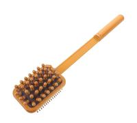 VILLFUL Marteau de Massage en Bois Véritable à Double Tête, Masseur Dorsal Portatif pour Acupression et Tapotement, Outil Manuel Compact pour Dos et Jambes, Usage Maison et Bureau,