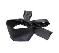 VILLFUL Masque de Sommeil Satin Ultra-confortable Noir Cache-yeux Occultant Couches pour Domicile Voyage Yoga et Sieste