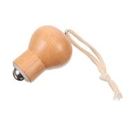 VILLFUL Masseur de Beauté Améliore L'absorption Facile à Nettoyer en Bois Forme Ampoule Outil de Massage Facial Yeux Visage pour Femmes à Domicile