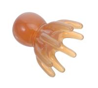 VILLFUL Masseur de Tête Octopus Résine Imitation Jade Peigne Démêloir Large Massage Relaxant Outil Portable pour Spa et Soins Capillaires