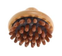 VILLFUL Masseur Dos Portable Forme Champignon Peigne Massage Chevelu Multifonction Outil Main pour Corps Visage Bras Compact Léger pour Voyage et Usage Quotidien