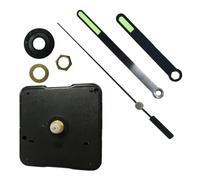 VILLFUL Mécanisme Horloge Murale Silencieux Lumineux Kit de Remplacement DIY Mouvement Précis pour Pendule et Horloges Étagère Faible Consommation Énergétique