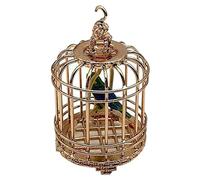 VILLFUL Mini Cage à Oiseaux Décorative Modèle De Cage Miniature Fourniture pour Maison De Poupée Ornement De Décoration
