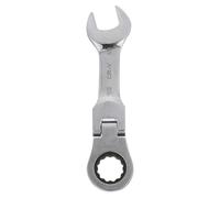 VILLFUL Mini Clé à Cliquet Réversible à Manche Court 1/2 en Alliage Multifonction Clé Mixte Compacte pour Réparation Automobile et Entretien Mécanique