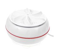 VILLFUL Mini Machine à Laver Portable USB avec Vibration Cavitation Laveuse Compacte Silencieuse pour Appartement Sous-vêtements et Voyages