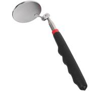 VILLFUL Miroir Inspection Télescopique Acier Inoxydable Miroir Rotatif Portable pour Mécaniciens Léger pour Vision Sous Véhicules