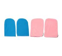 VILLFUL Mitaines De Thérapie Pour Mains Spa 2 Pièces En Polyester Flanelle Gardant Mains Chaud Pour Salon Plusieurs styles