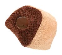 VILLFUL Nid pour Hamster Maison pour Cochon d'Inde Lit en Peluche pour Petits Animaux Cachette Souple
