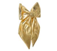 VILLFUL Nœud Doré Décoratif pour Sapin de Noël et Fête Ornement Incassable DIY pour Mariage et Banquet Décoration Intérieure Festive
