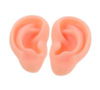 VILLFUL Oreilles simulées en silicone fausses oreilles modèle d'oreille de simulation modèle d'oreille réaliste Gel de silice Beige