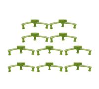 VILLFUL Outil de Cintrage de Branches Réglable, 10 Pièces en Plastique Vert | , Maintien Ferme, pour Vignes et Orangers, Jardin Extérieur, Verger, Usage des Producteurs