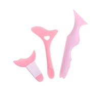 VILLFUL Outil Guide Eyeliner Silicone Réutilisable pour Maquillage des Yeux Set Aide Trait Eyeliner Pressage Ombre à Paupières et Tampon Cils Facile à Nettoyer et Adapté Aux Débutants