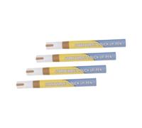 VILLFUL Outils de gravure pour pierre 4pcs, stylo marqueur commémoratif à pointe fine, plastique, précis, pour tombstones et entretien des monuments historiques