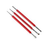 VILLFUL Outils de Sculpture Argile Acier Inoxydable pour Pâte et Modelage Kit de Pottery Clay Tools avec Têtes Doubles pour et Lartisanat