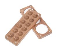 VILLFUL Palette De Peinture Bois Cases pour Aquarelle Et Huile Bac à Peinture Portable Artisanal Coffret Palette pour Amateurs Et Garçon Fille