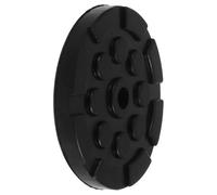 VILLFUL Patin Rond Antidérapant en Caoutchouc pour Cric et Élévateur Hydraulique, Absorption des Vibrations, Adaptateur pour Levage de Véhicules et Usage Professionnel